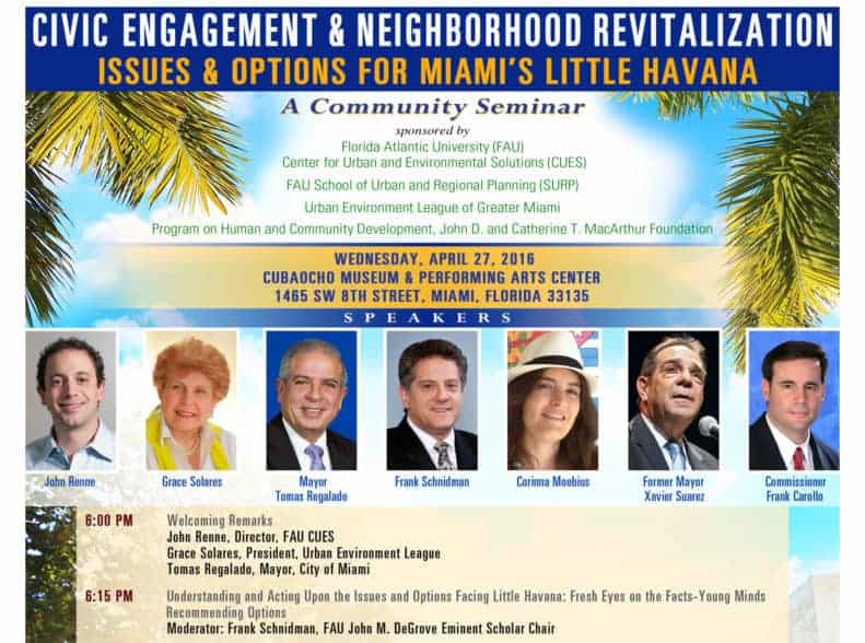 Civic Engagement and Urban Revitalization in Little Havana